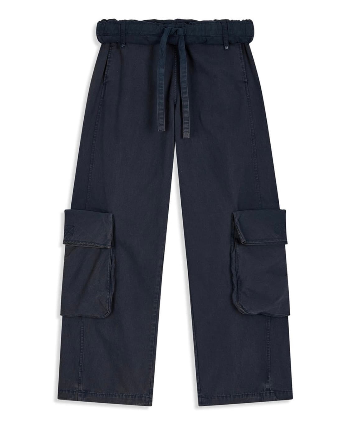 오픈와이와이 워시드 롤 카고팬츠 네이비 상품이미지1