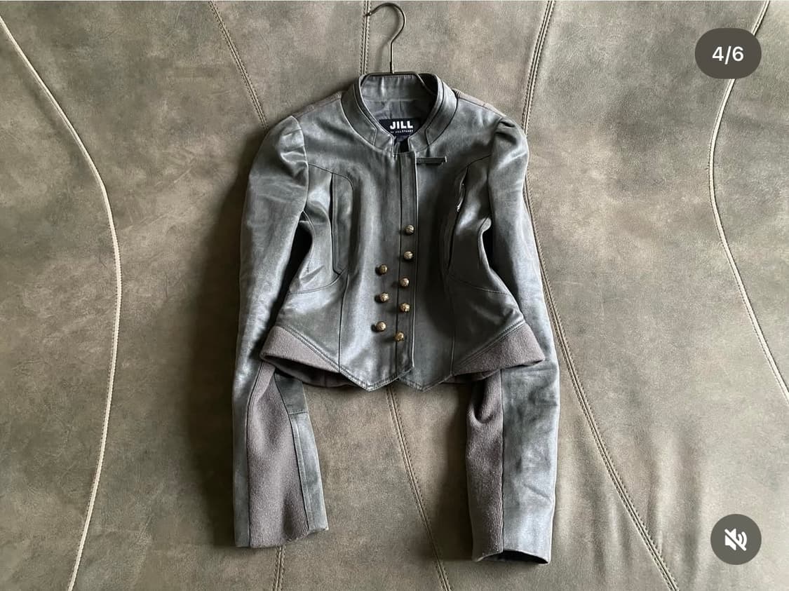 질스튜어트 나폴레옹 레더 자켓 상품이미지1