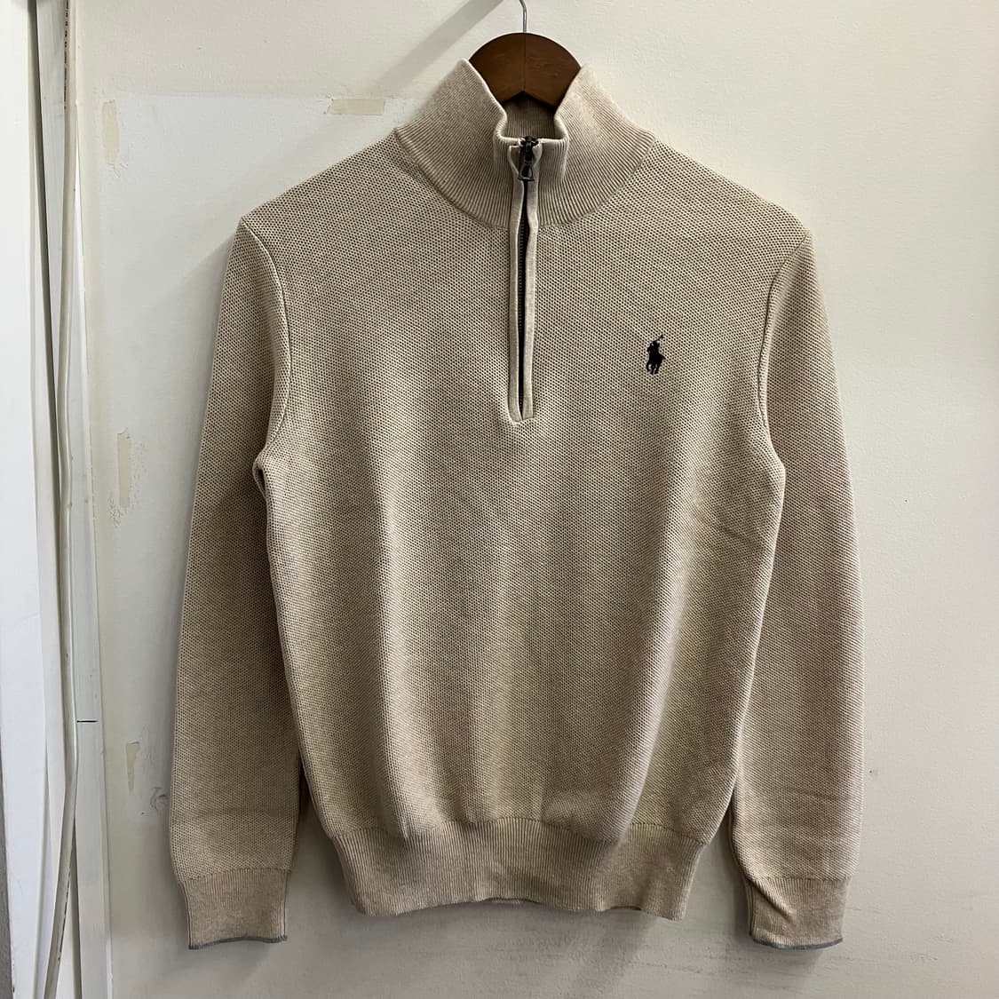 57 폴로 반집업 하프넥 코튼니트 상품이미지2