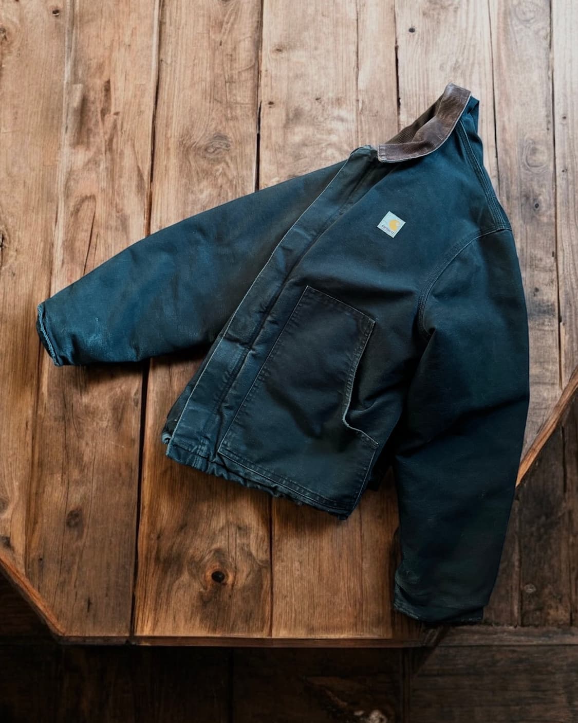 칼하트 OG J02 petrol 아틱 자켓 디트로이드 상품이미지2