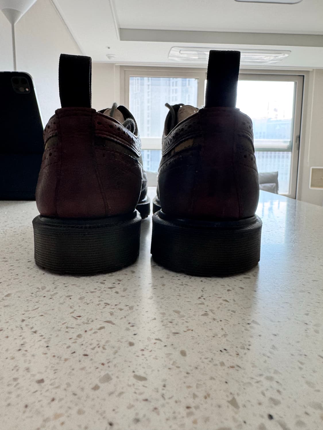 닥터마틴 카모 브라운 윙팁 uk9 280 상품이미지6