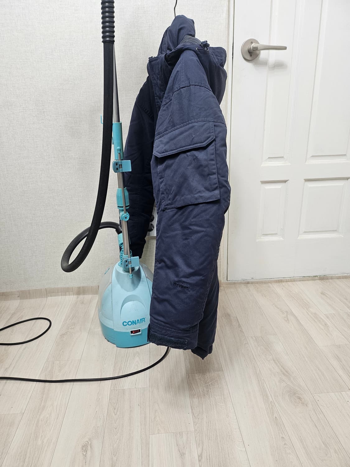 (90~95)S ☆초대장급☆노스페이스 이켈루이트 [네이비]해비구스다운패딩 상품이미지6