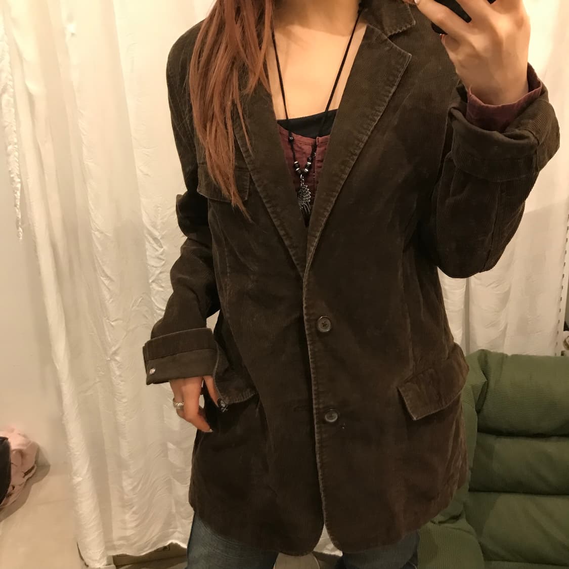 Tommy Hilfiger 타미힐피거 모리걸 코듀로이 자켓 상품이미지1