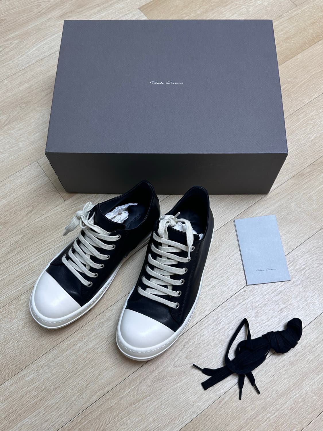 [37] 릭오웬스 컨버스 로우 상품이미지4