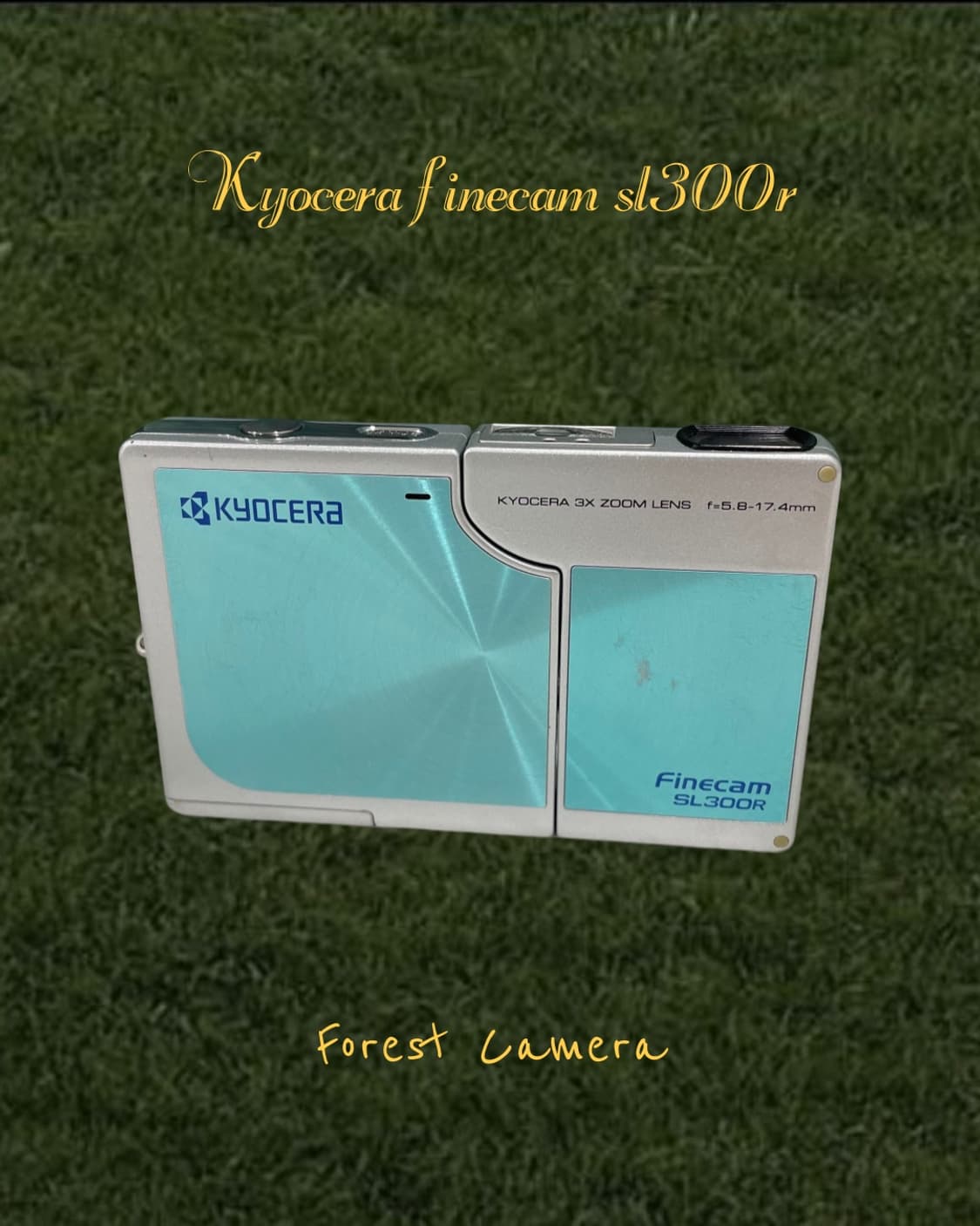 (셀카/희귀) 교세라 finecam sl300r 디지털카메라 상품이미지1