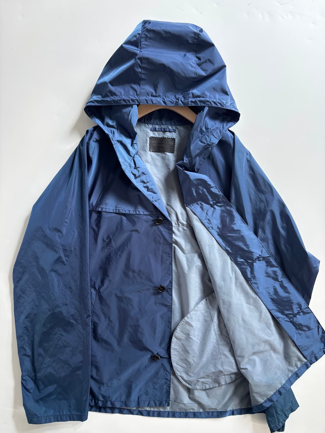 Prada 프라다 네이비 후드 윈드브레이커 상품이미지6
