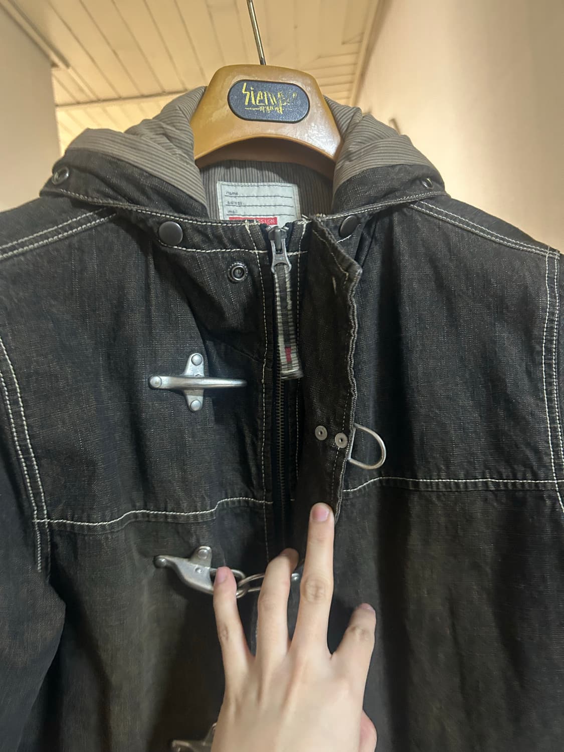 일본 정품 파이어맨 자켓 버클 소방관이 쓰던것 상품이미지1