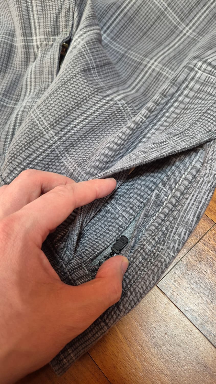 Dockers 체크 패턴 그레이 슬랙스 상품이미지5