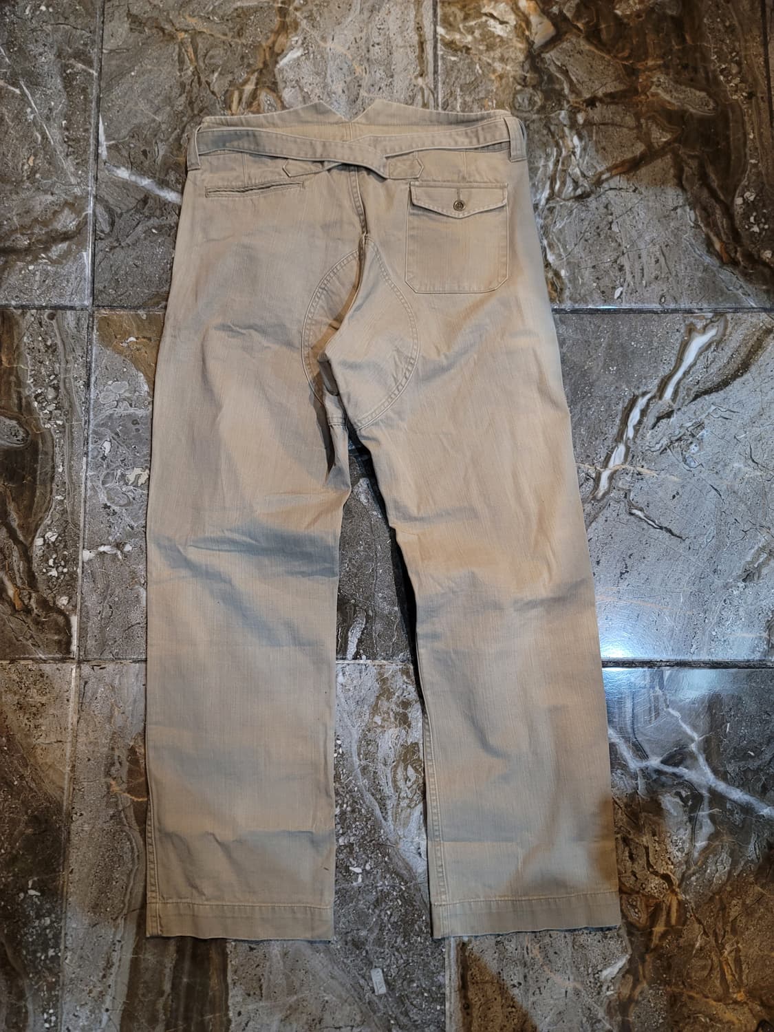 비즈빔 밀리터리 벨티드 트라우저  상품이미지2