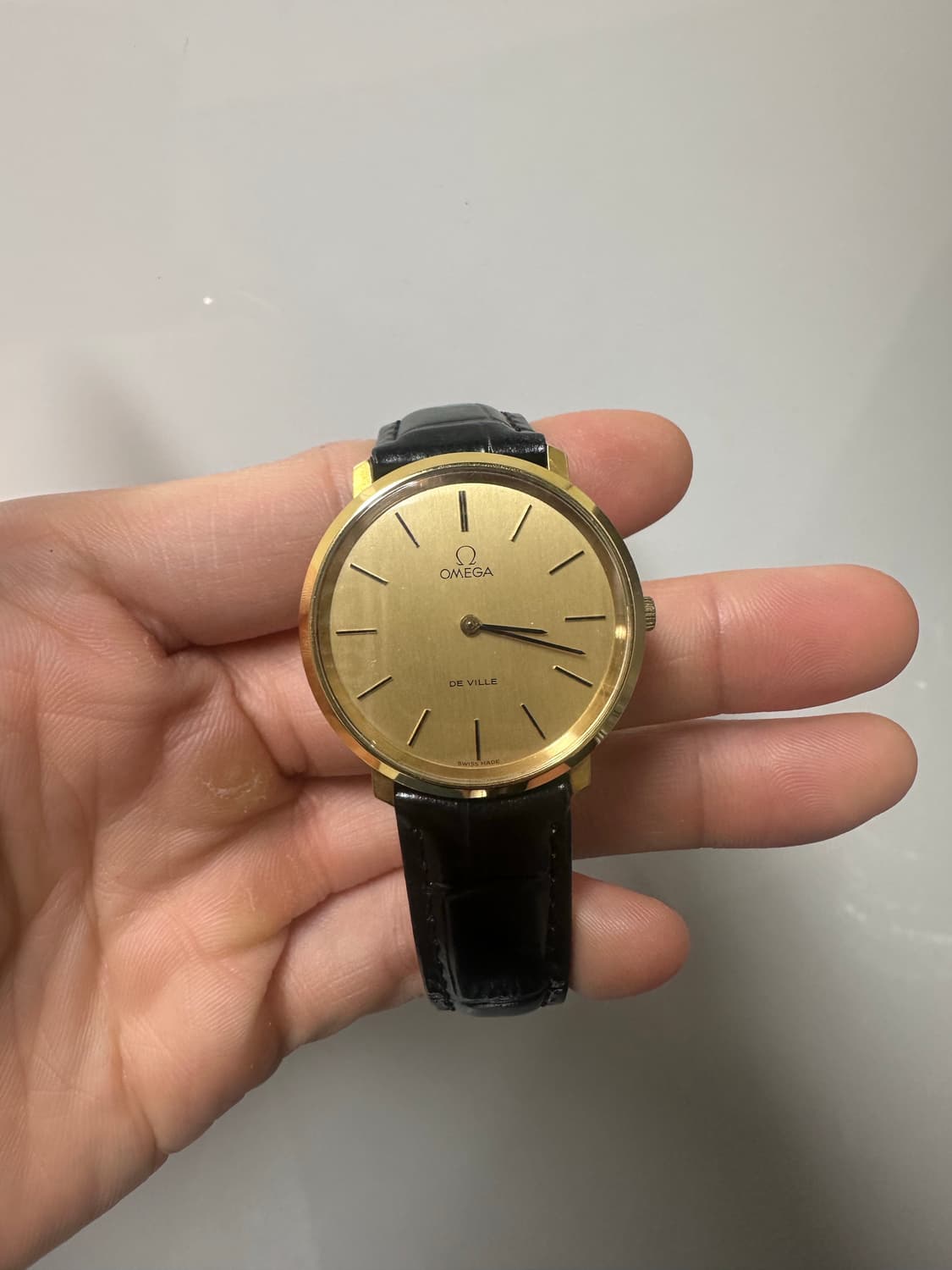 빈티지 드레스 워치의 정석, 오메가 드빌(De Ville) 골드 상품이미지1