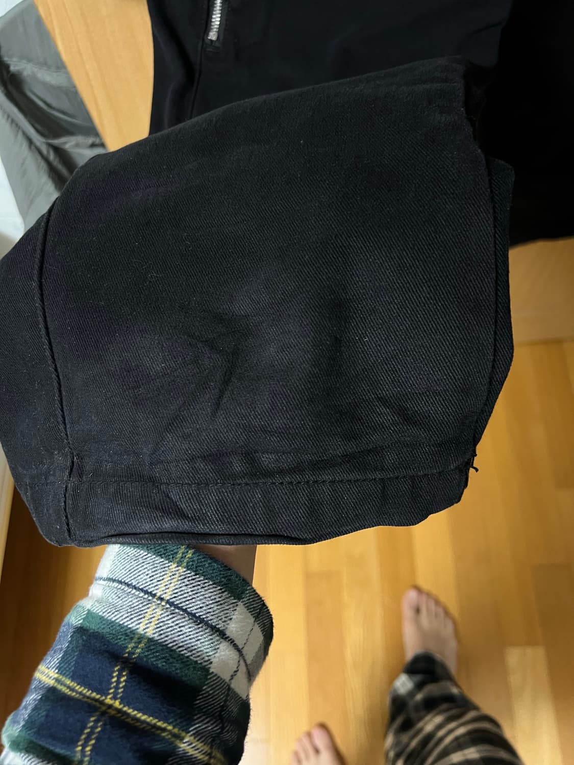 플라스틱프로덕트 지퍼팬츠 상품이미지3