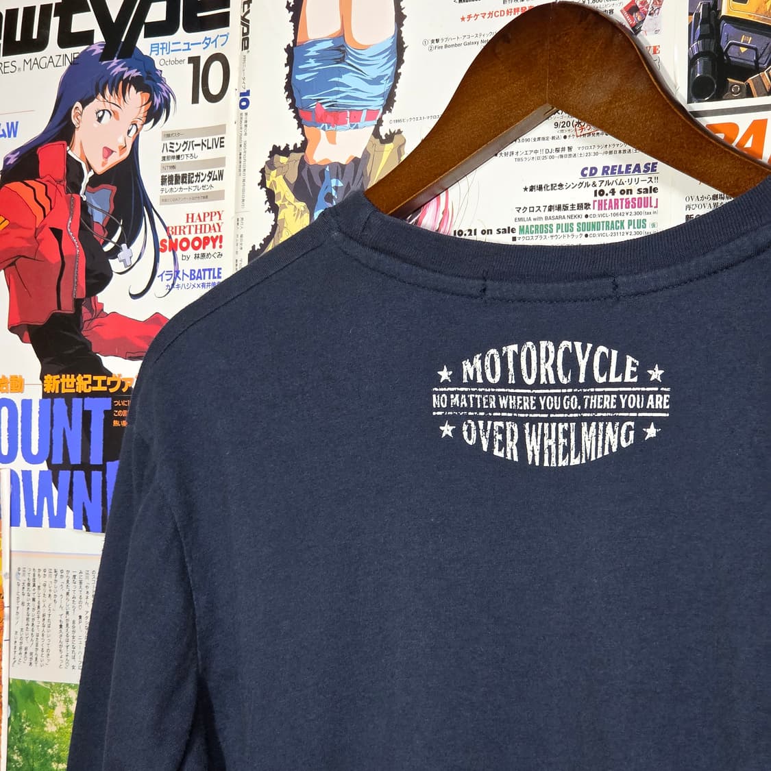 JPN 모터사이클 프린팅 네이비 롱슬리브 상품이미지6