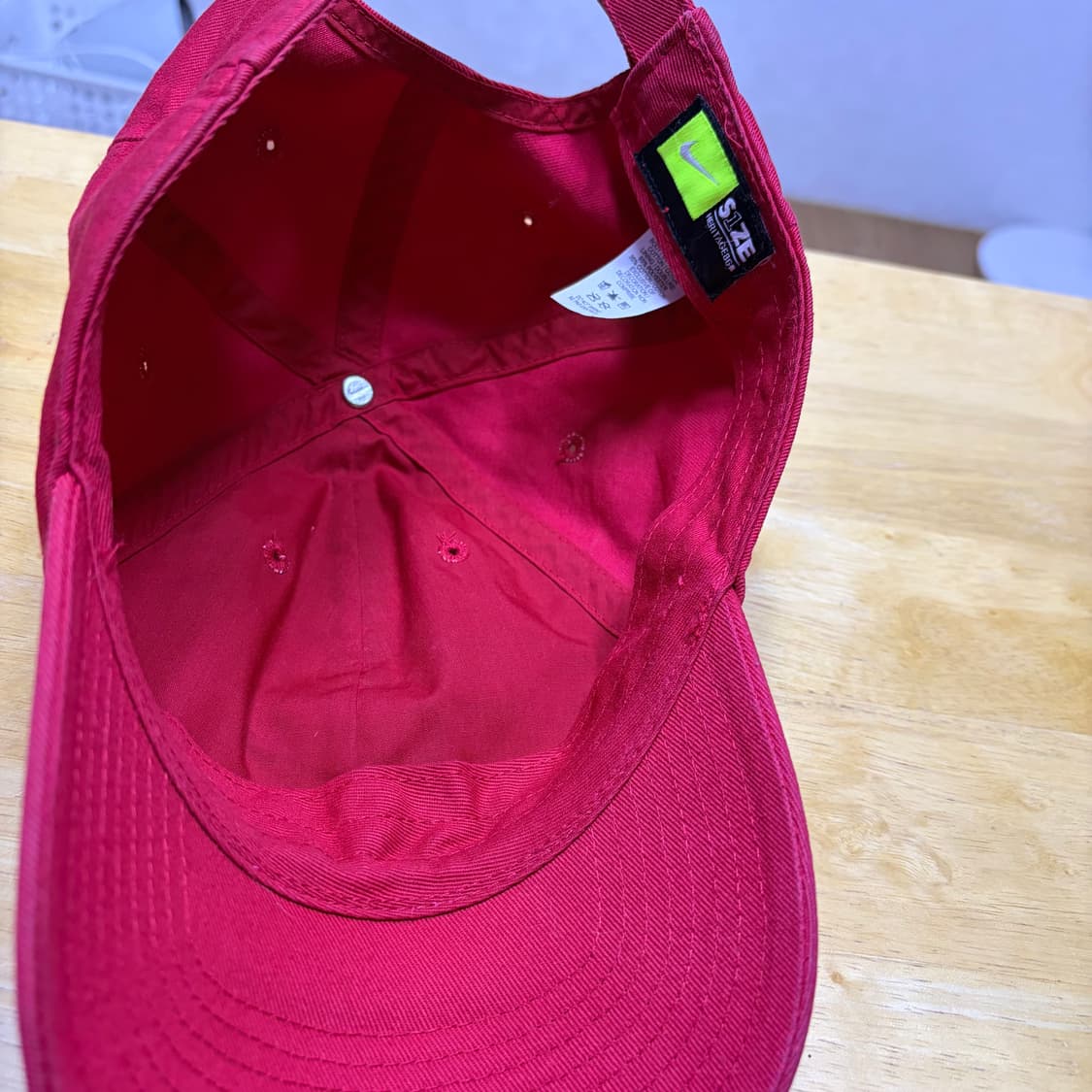 나이키 헤리티지86 퓨추라 볼캡 모자 레드 상품이미지5