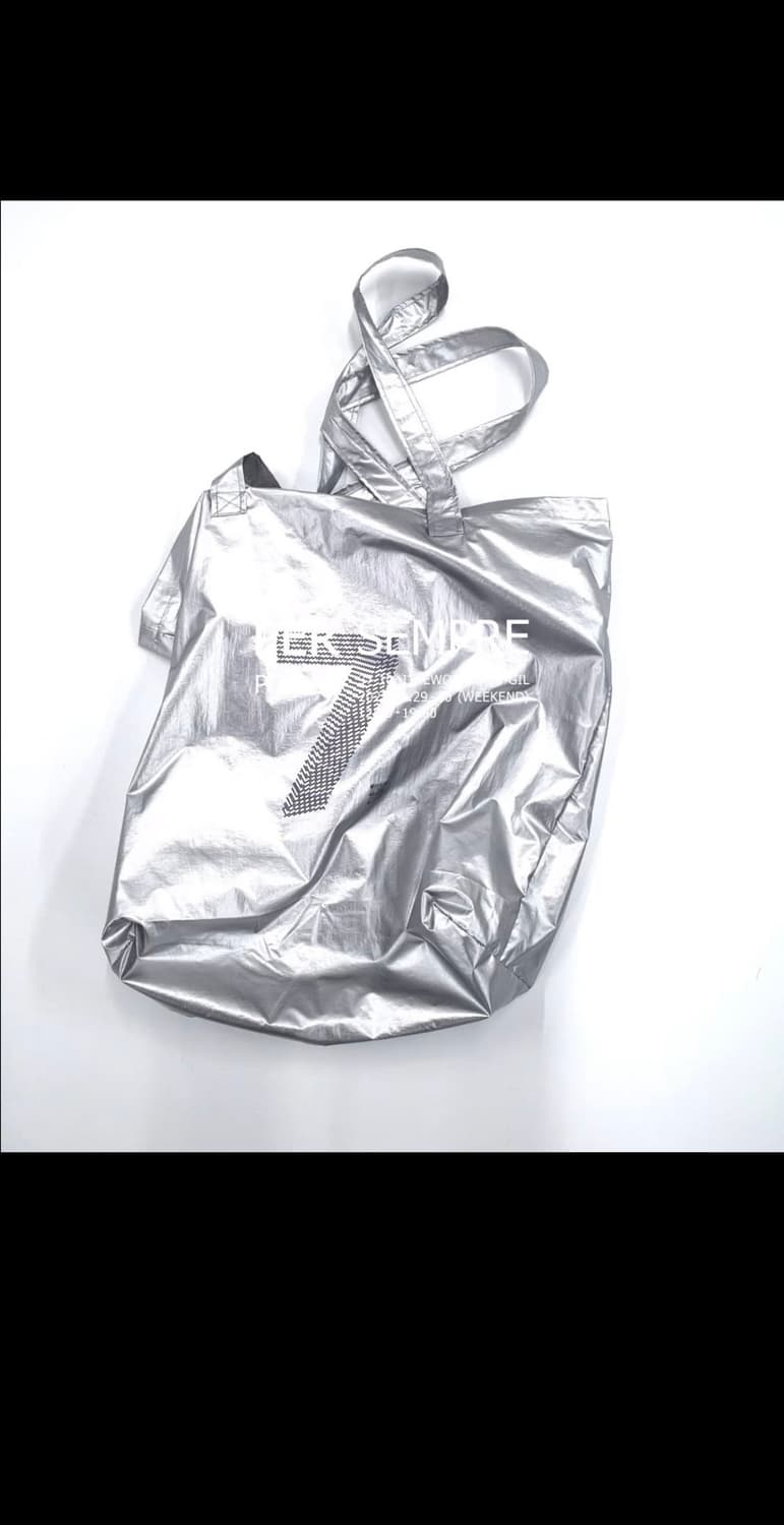 머듈 팝업 토트백 실버 상품이미지1