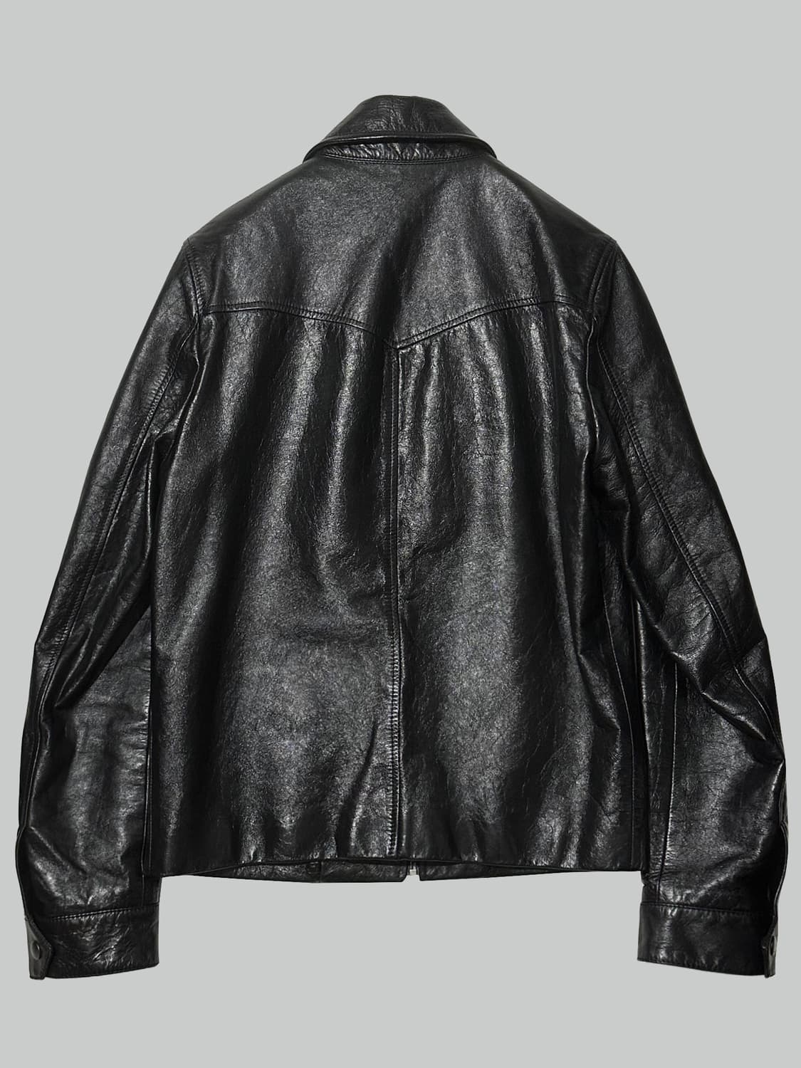 생로랑 웨스턴 레더 자켓 상품이미지3