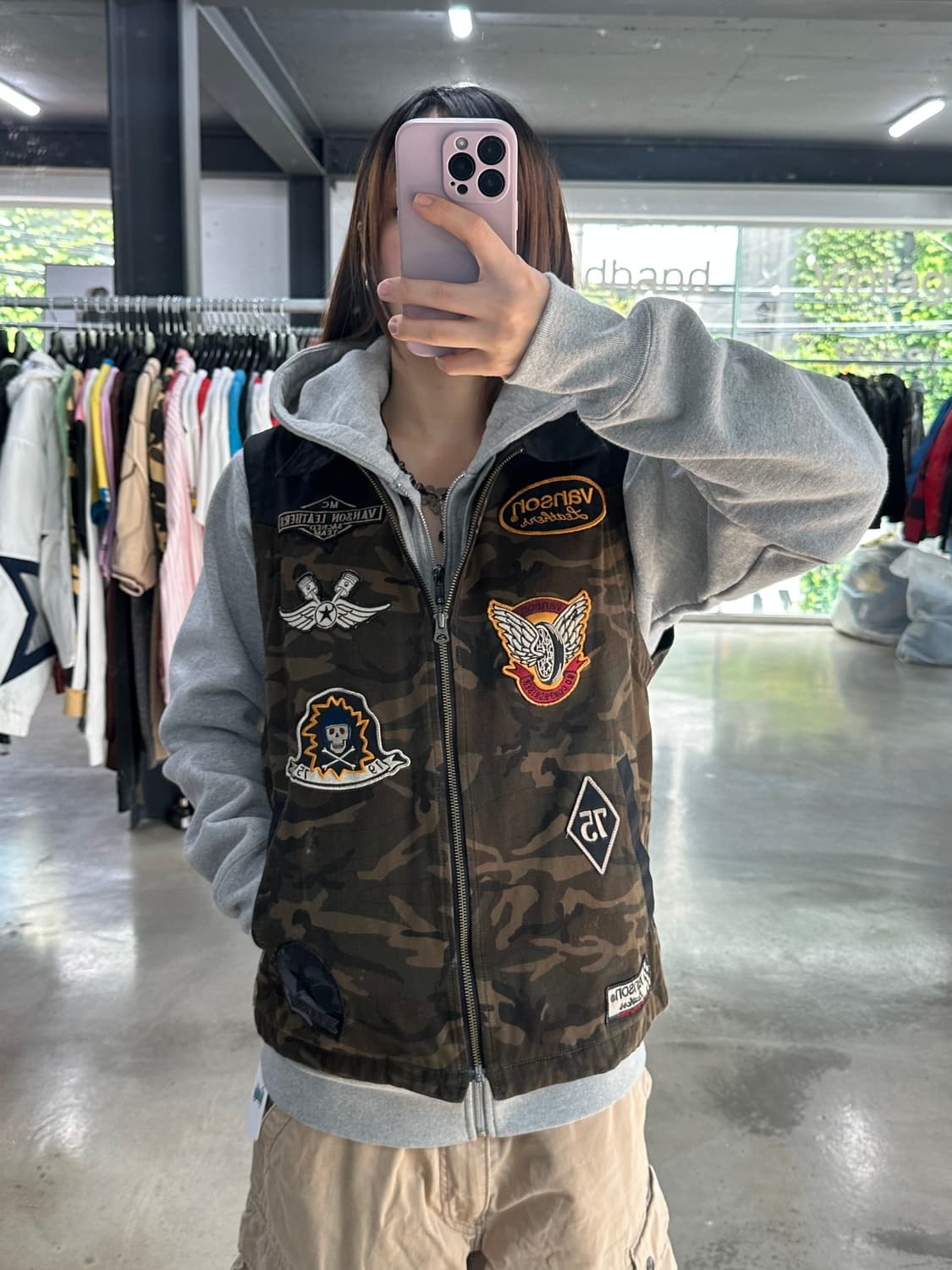 벤슨 패치 라이더 카모 베스트조끼 상품이미지3