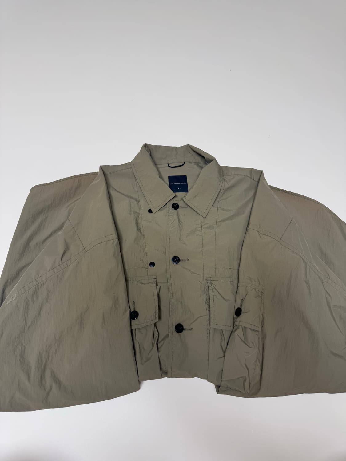 [3] 모이프 셔츠자켓 올리브 상품이미지3