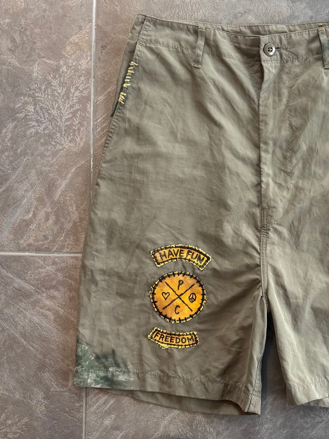 Porter Classic "H/W HIPPIE WEATHER SHORT 상품이미지3