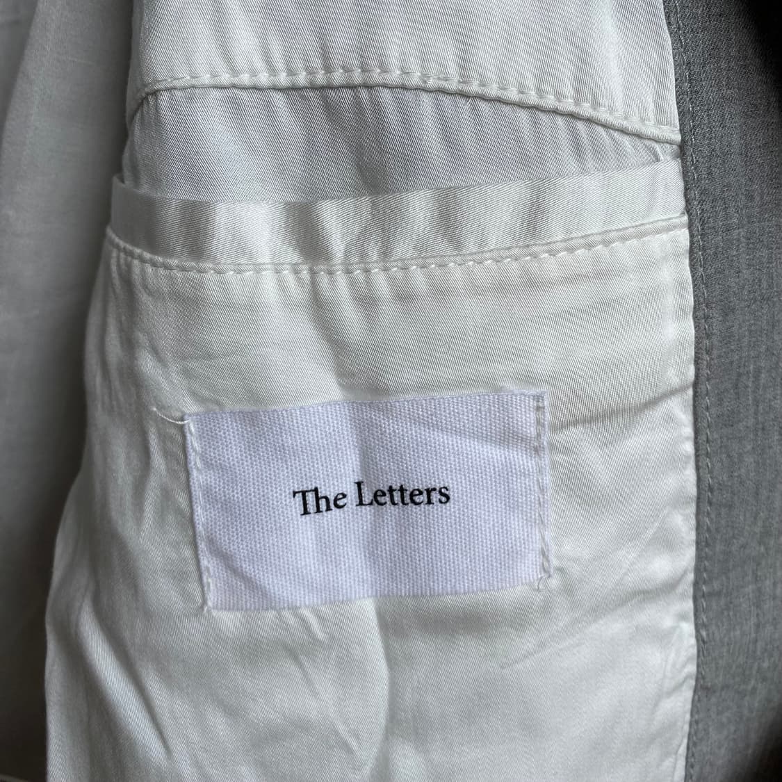 (M) the letters 블루종 자켓 상품이미지9