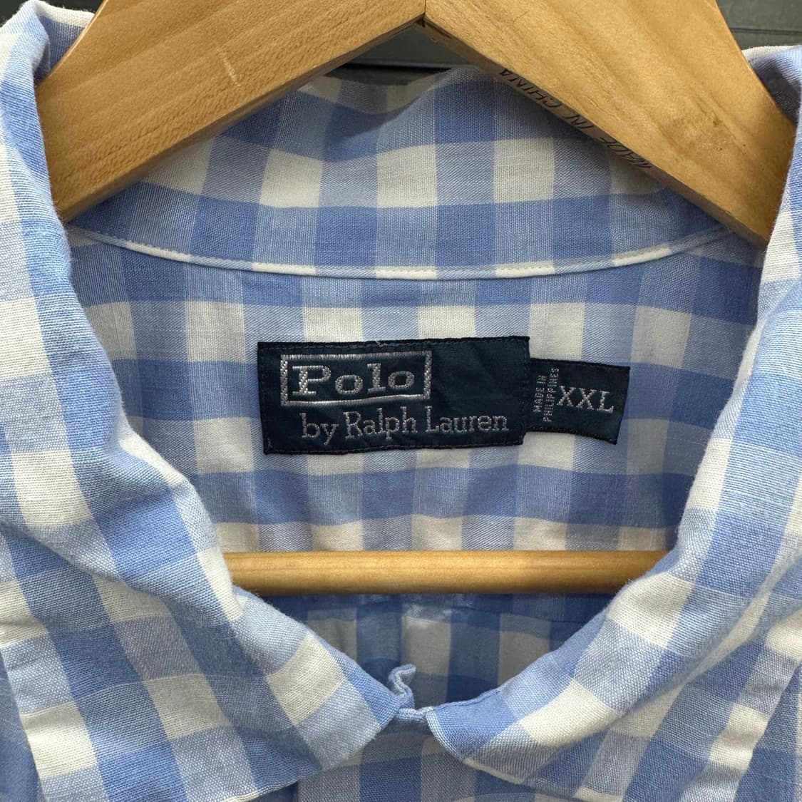 (2XL)폴로 체크 반팔셔츠-M430 상품이미지3