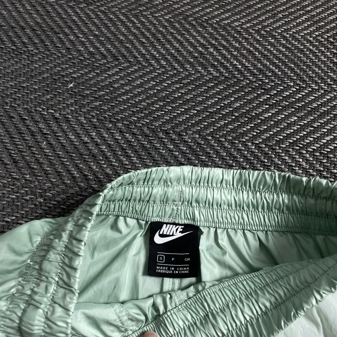 나이키 우먼스 더블 스우시 나일론 러닝 팬츠y 4466 상품이미지6