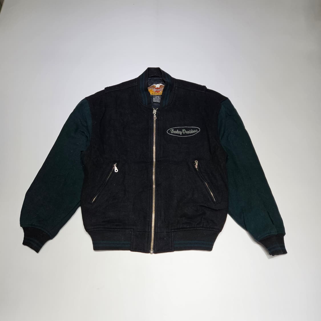 할리데이비슨 울 바시티 자켓[S] 상품이미지2