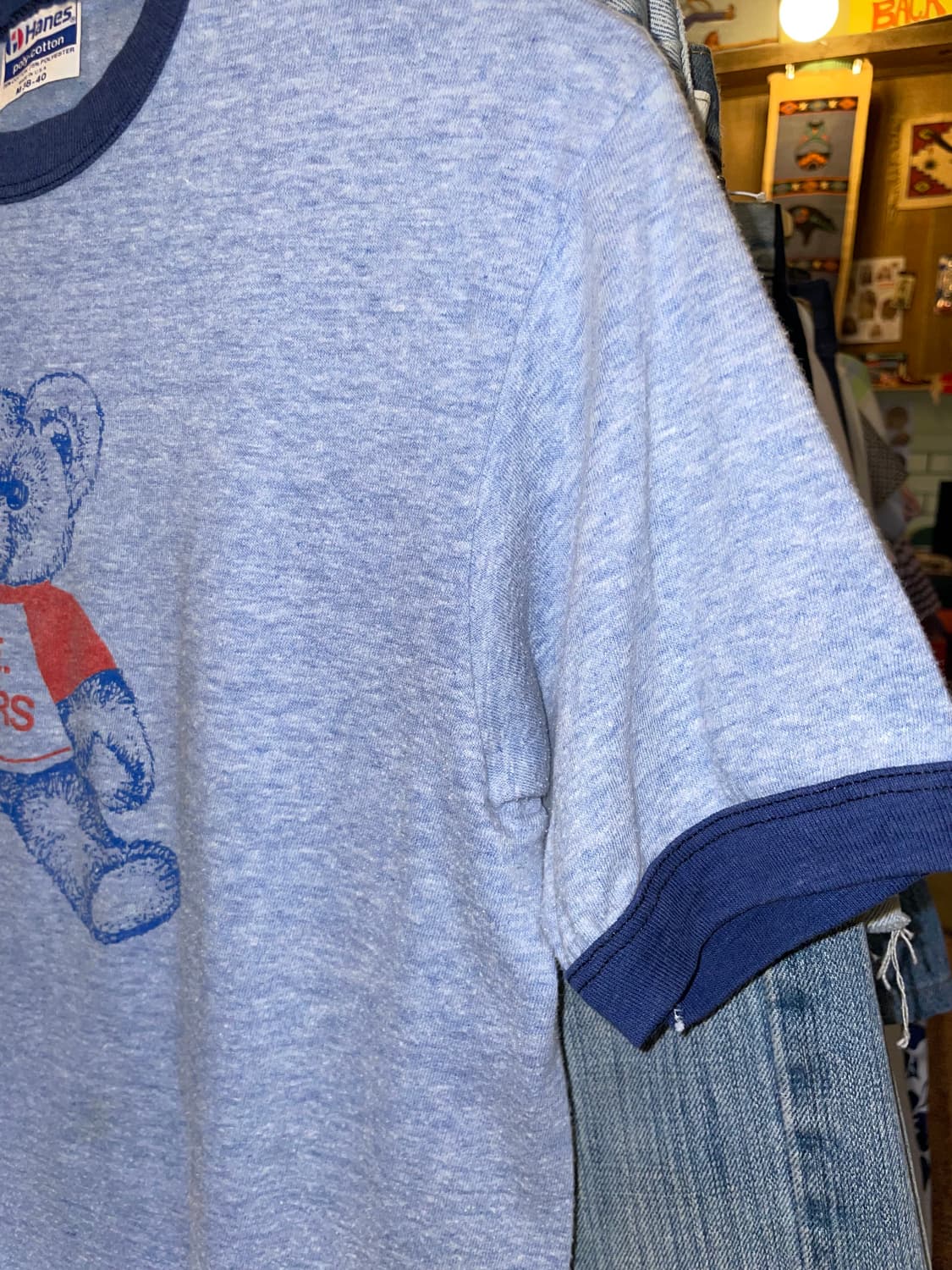 1970-80's Vintage Hanes Ringer Tee 상품이미지4