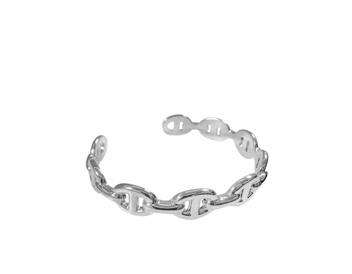 [ST] 에르메스 여성 샹달 뱅글 팔찌 브레이슬릿 실버 상품이미지4