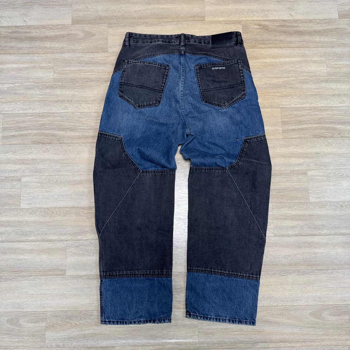 Supreme 2-Tone Paneled Jean 상품이미지5