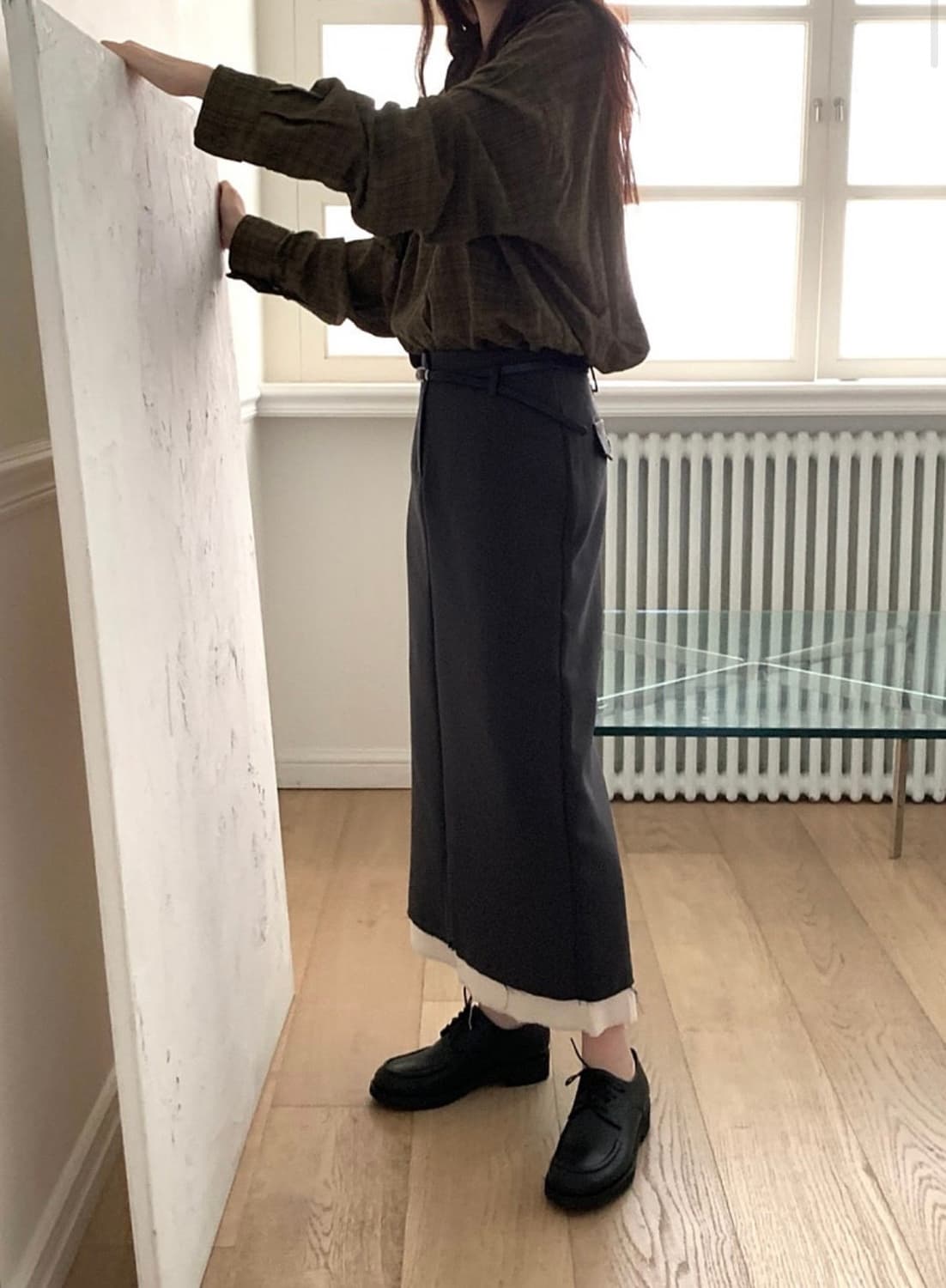 드온도 레이어드 스커트 새상품 상품이미지3