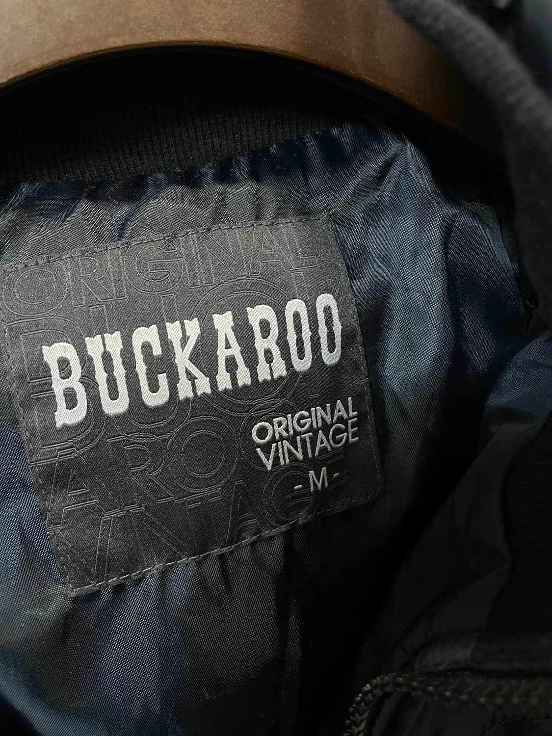 (M) Buckaroo 버커루 히든 후드 락시크 블루종 자켓 상품이미지6