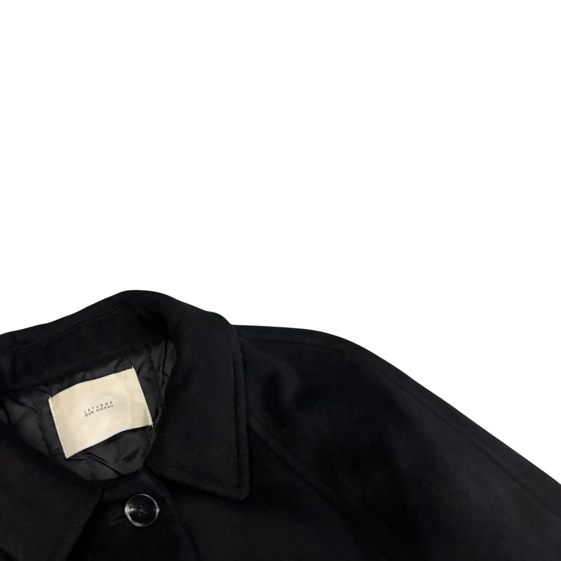 라퍼지스토어 우먼 울 발마칸 코트 상품이미지3