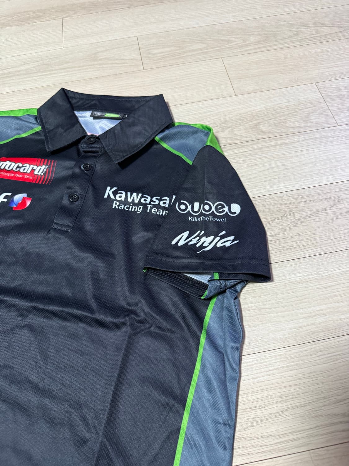 Kawasaki 가와사키 메카닉 유니폼 티셔츠 상품이미지3