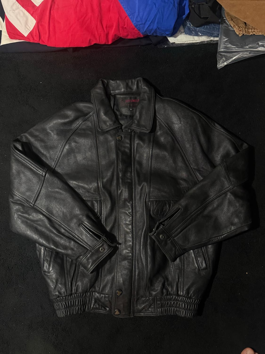 한국 빈티지 가죽자켓 상품이미지1