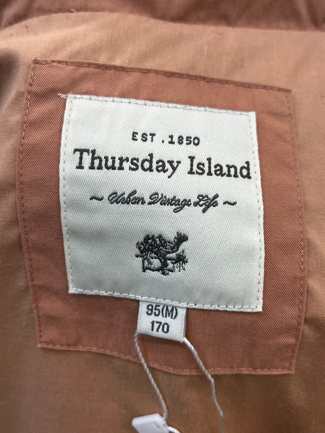 Thursday Island 후디드 필드 파카 살몬 상품이미지9