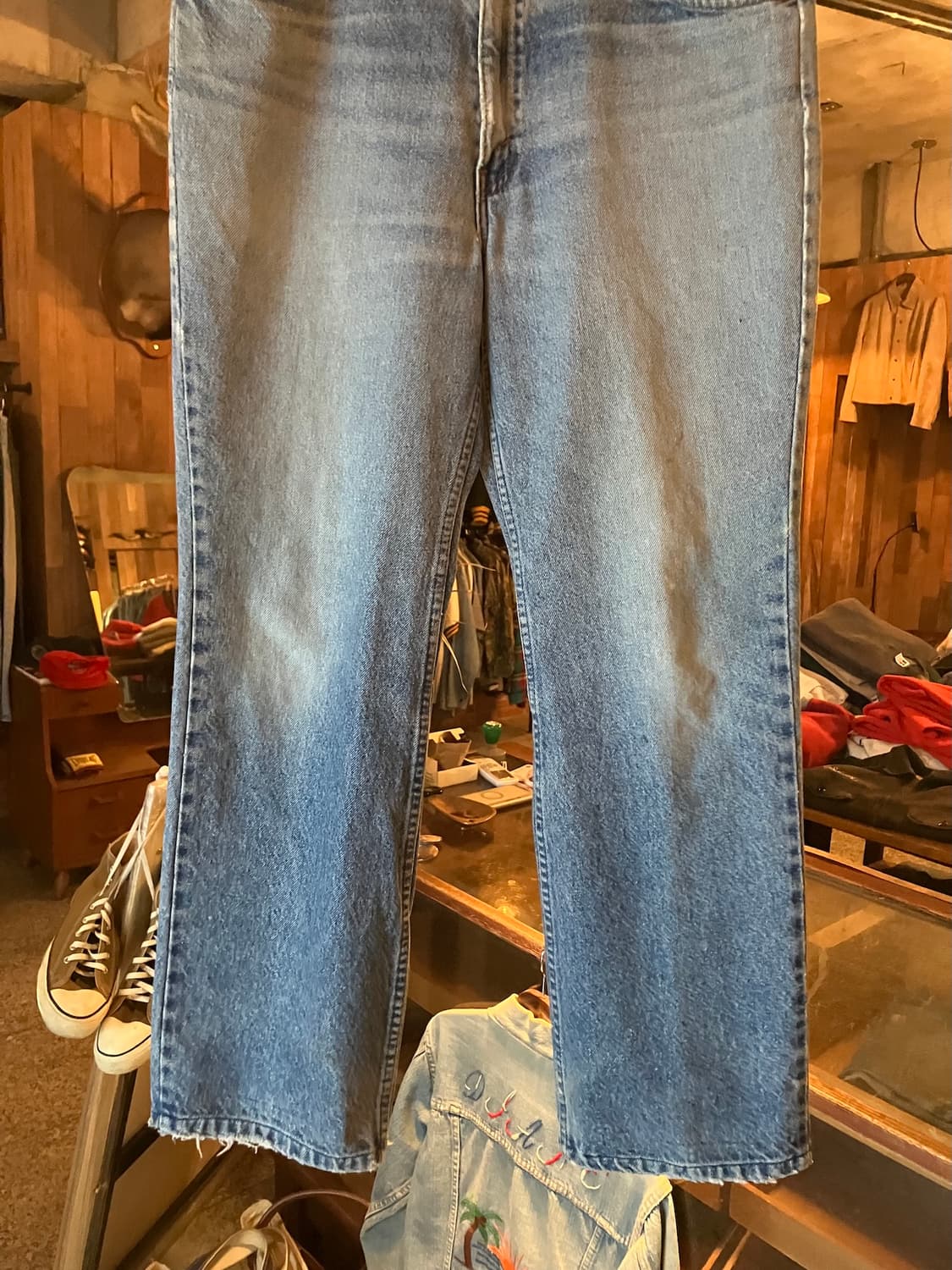 90s USA Levis 517 Boot Cut Denim Pants 상품이미지4