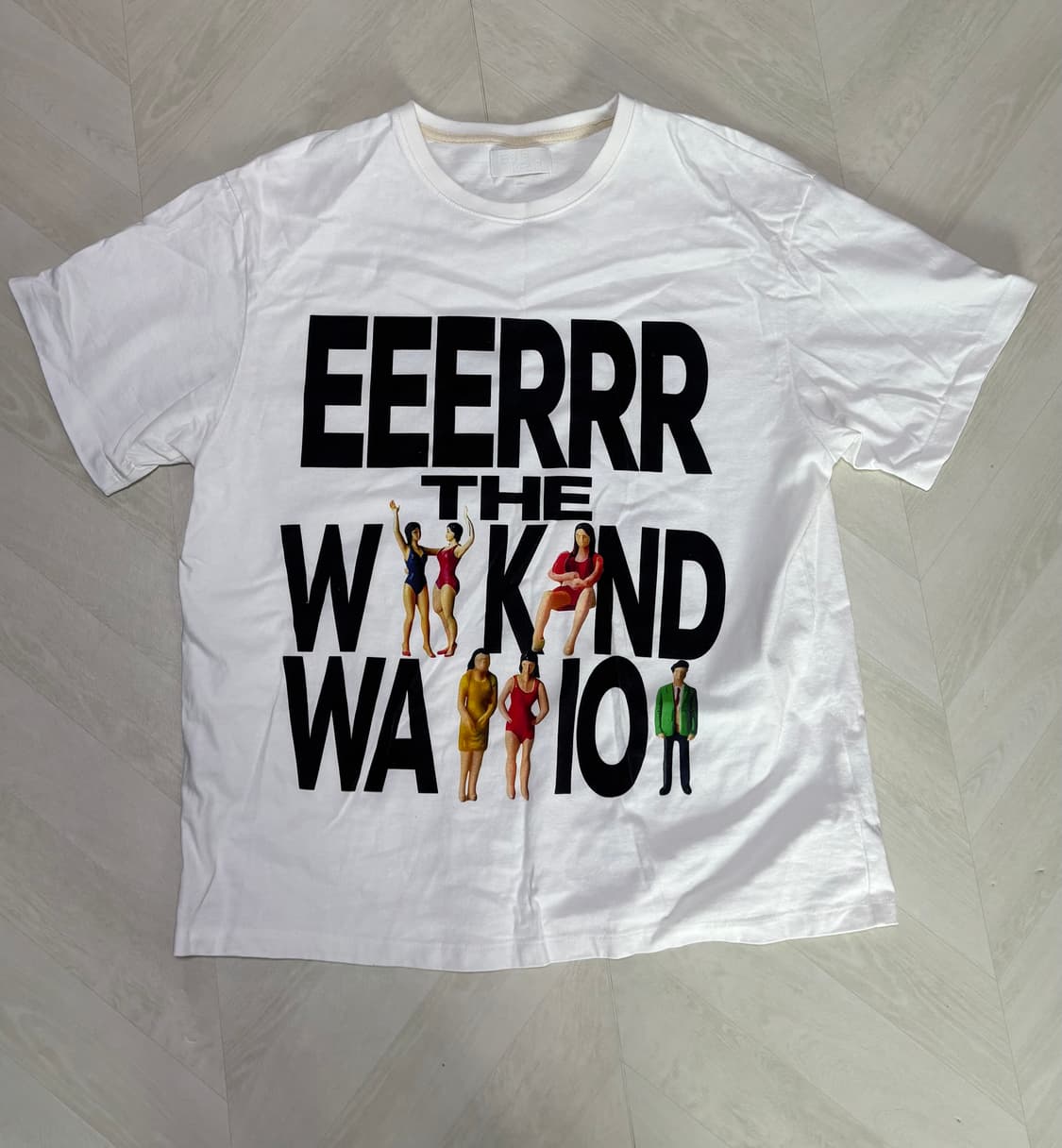 위캔드 워리어 피플 아트워크 티셔츠 상품이미지2