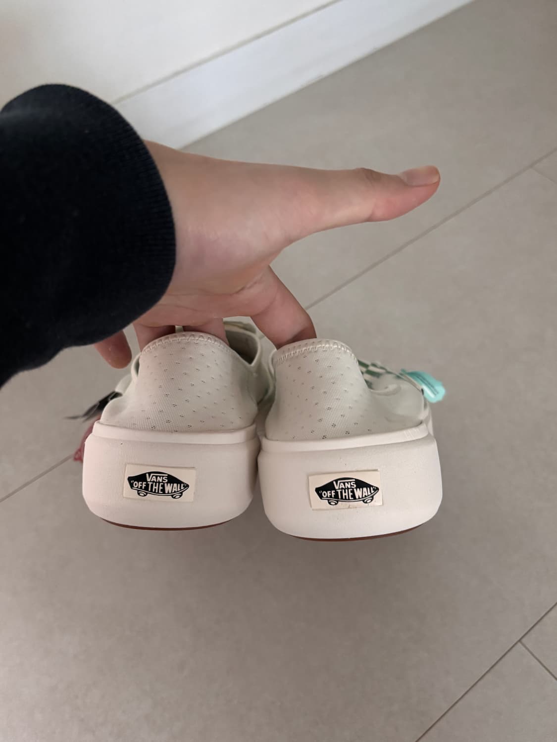 반스 체커보드 슬립온 ComfyCush / 그린 / 300 상품이미지6