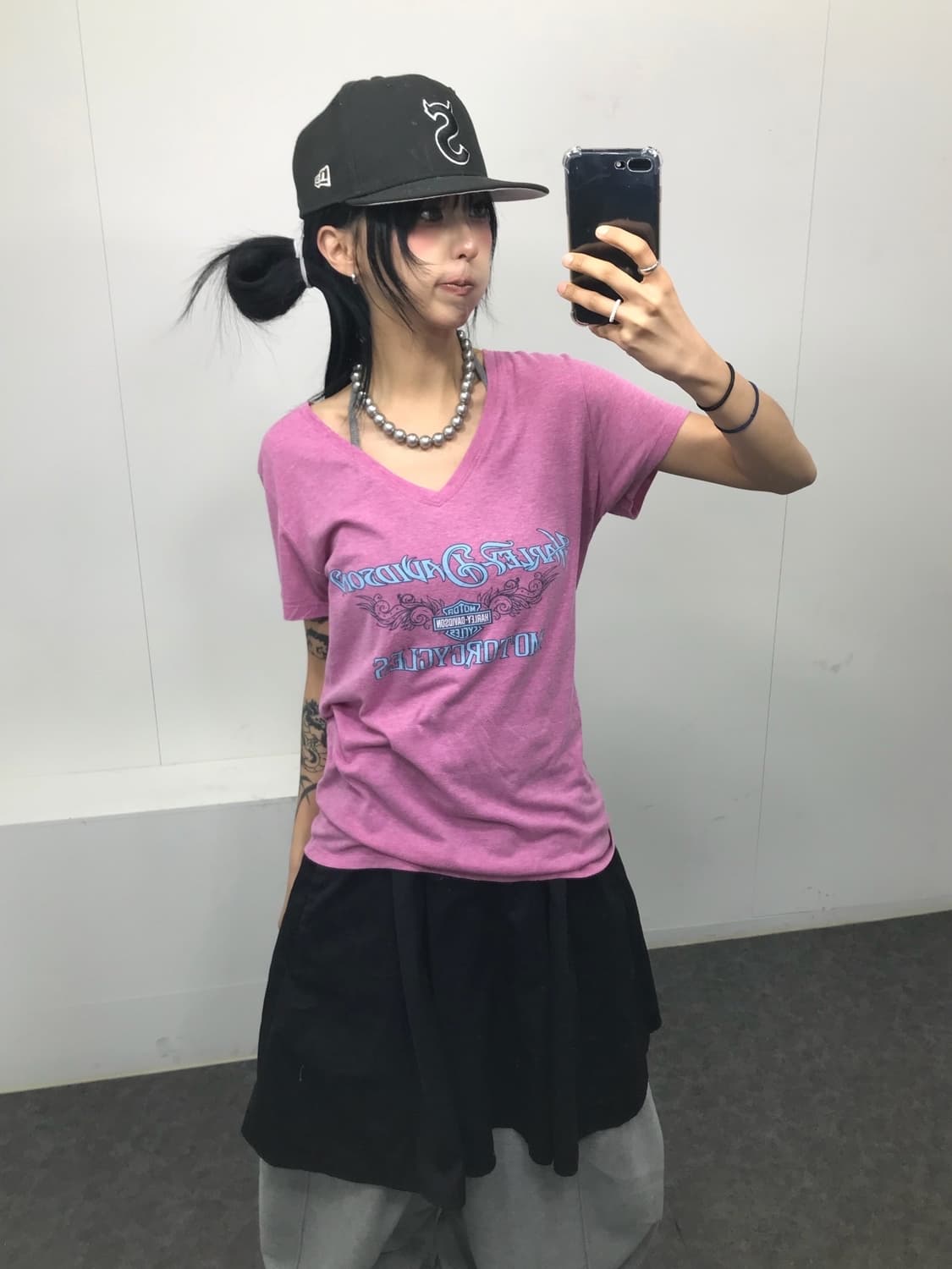 Harley-Davidson Pink ! T-shirt 상품이미지7