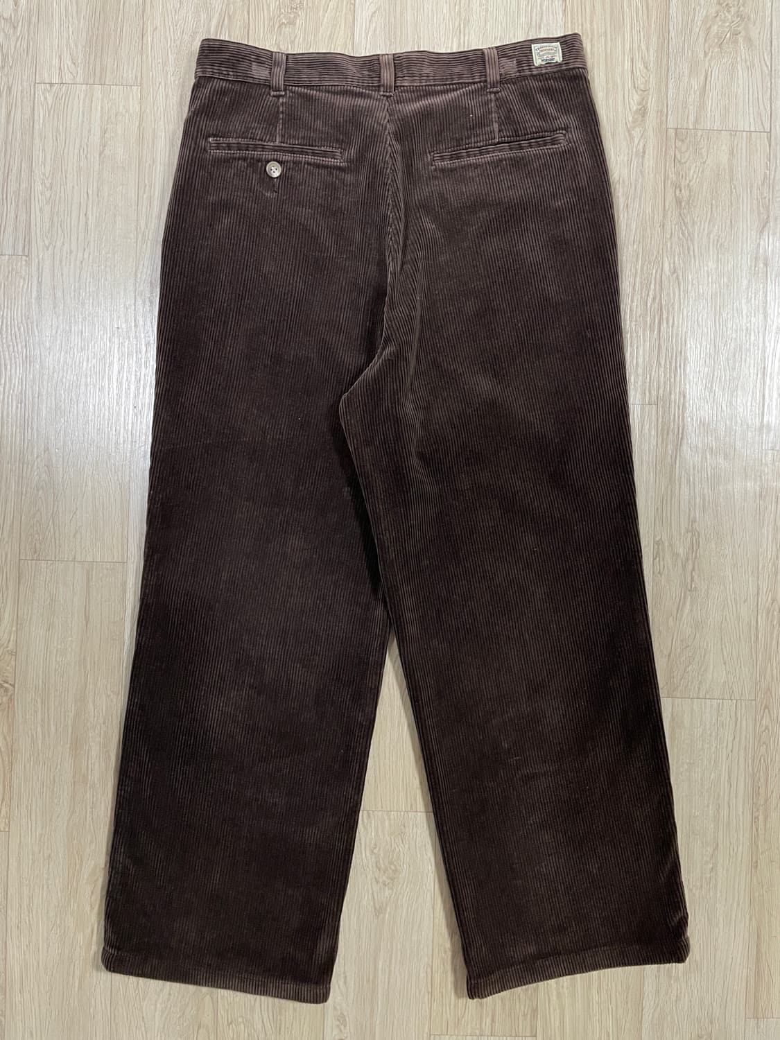 31~32) 90s 랭글러 투턱 코듀로이 팬츠(민트급)RRL&LVC&폴로 상품이미지3