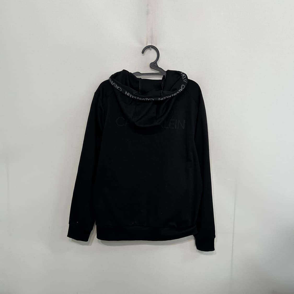 캘빈클라인 스펠아웃 후드집업 XL 블랙 상품이미지3