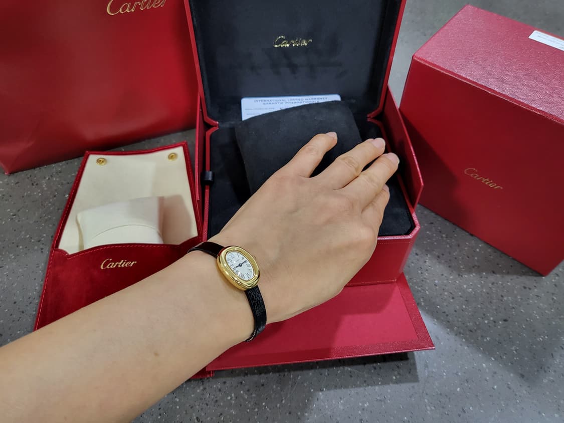 (까르띠에 명품관구매) 까르띠에 베누아 개런티카드및 풀구성 상품이미지5