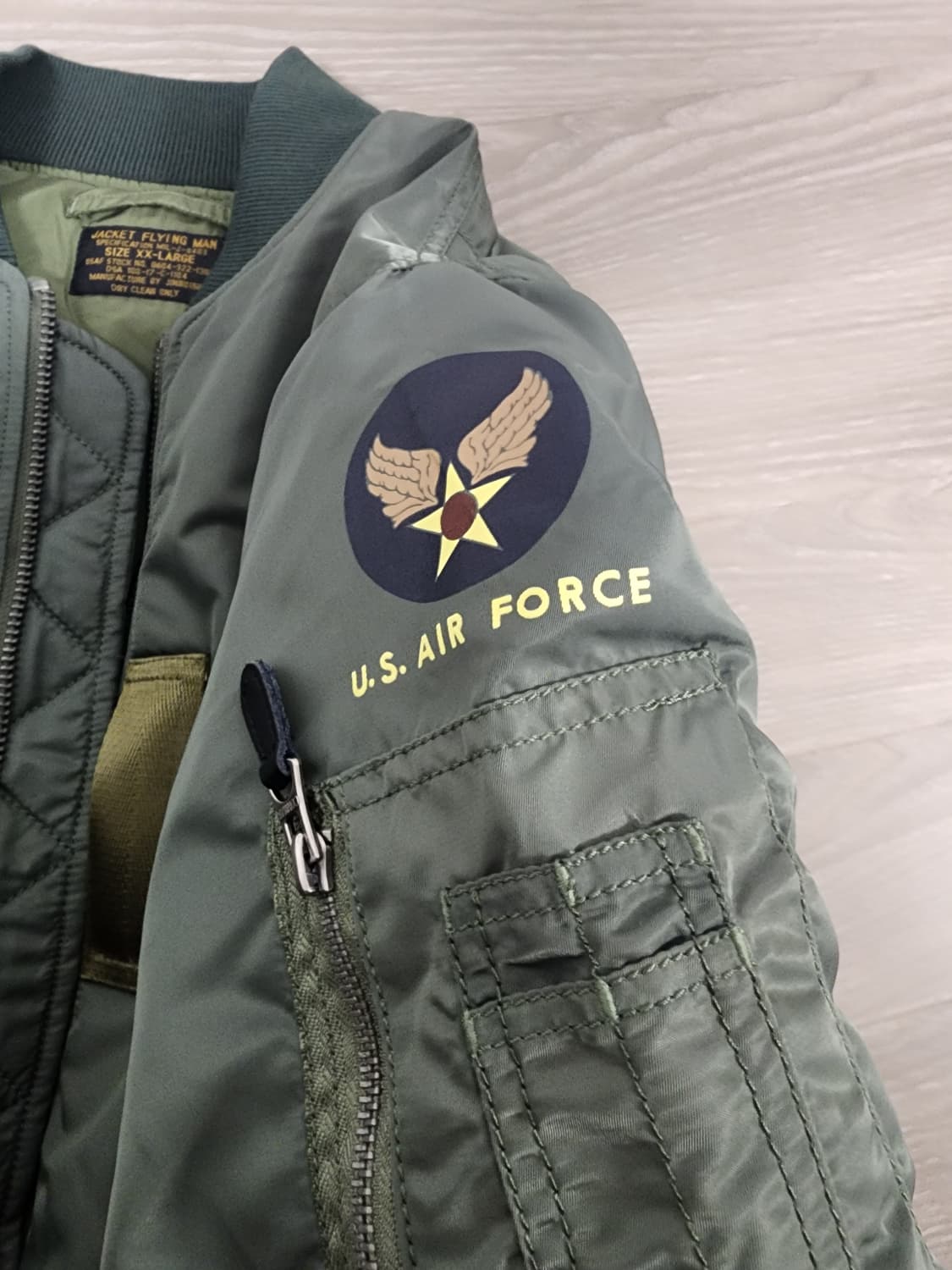 워크앤워크 ma-1 항공점퍼 XXL 상품이미지3