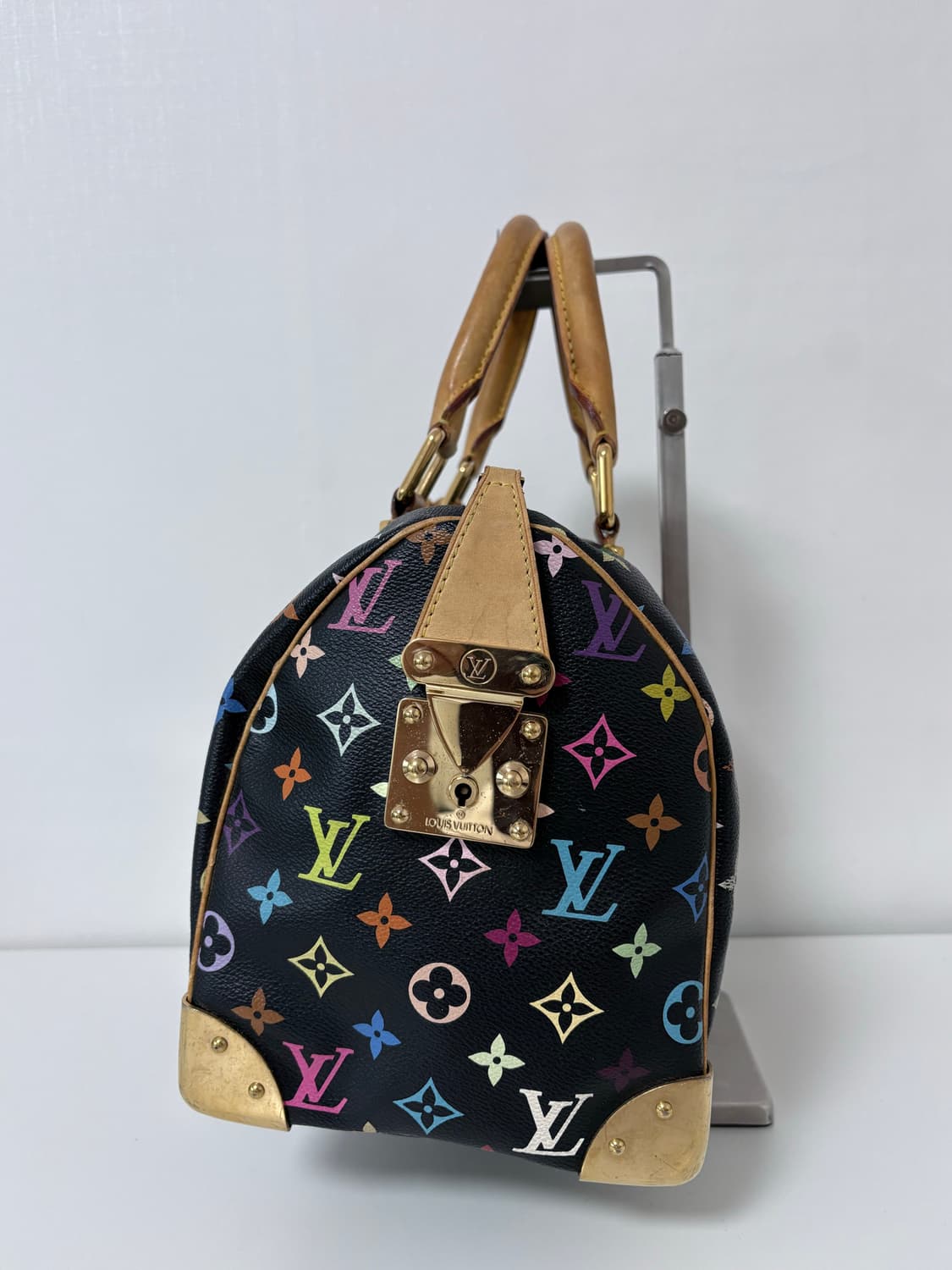 루이비통 멀티컬러 스피디백 블랙 상품이미지4