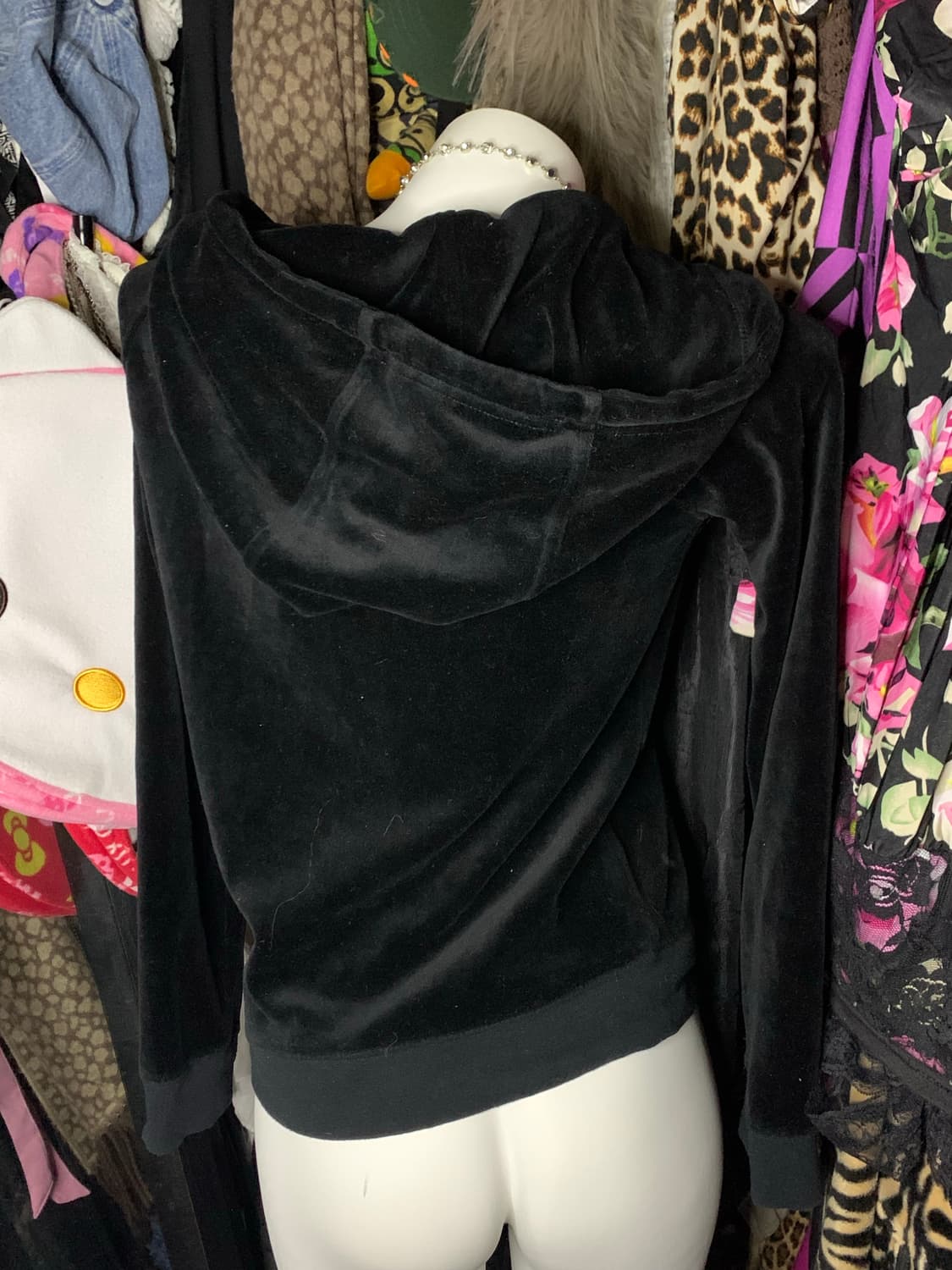 Rady 고스 갸루 벨벳 후드 트레이닝 탑 상품이미지3