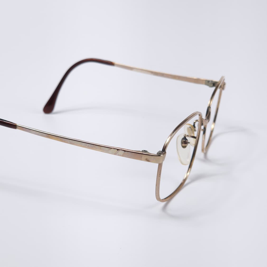 90's 14K 도금 올드빈티지 안경 상품이미지3