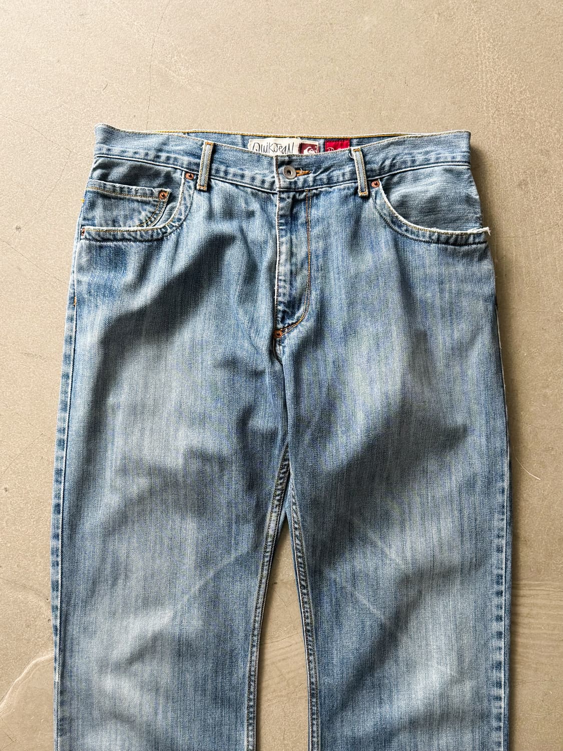 Vintage Quiksilver Washing Denim Pants 상품이미지3