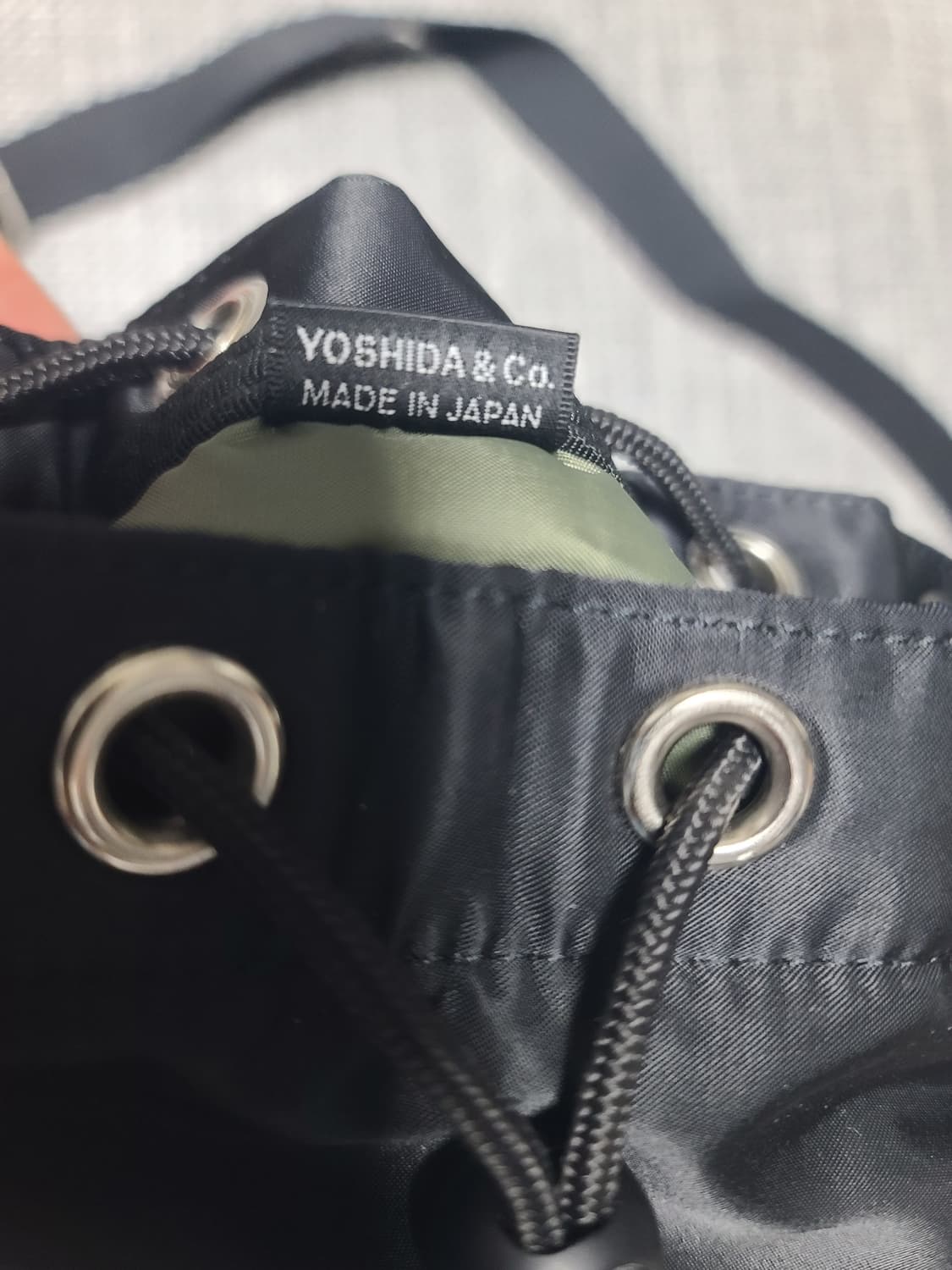 요시다포터 벌룬삭 토트백 크로스백 복조리 버킷백 블랙 상품이미지3