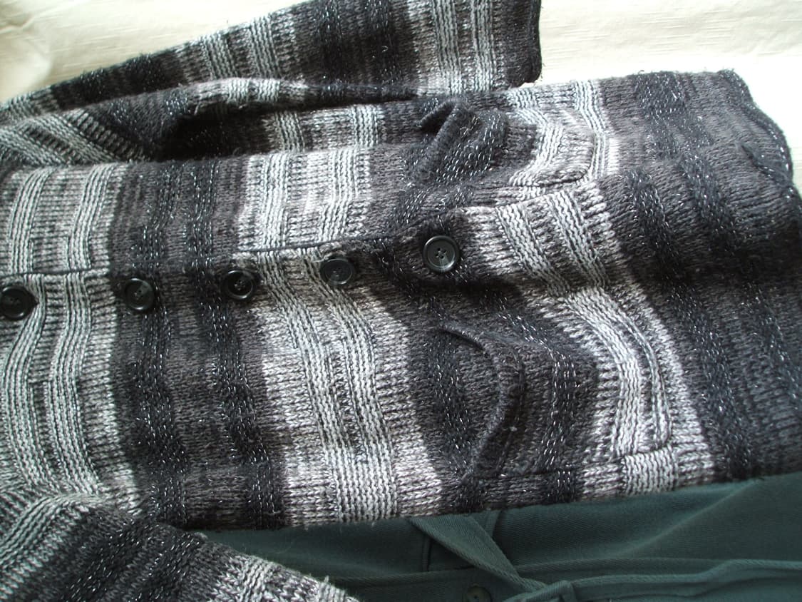 스트라이프 니트 가디건 상품이미지3