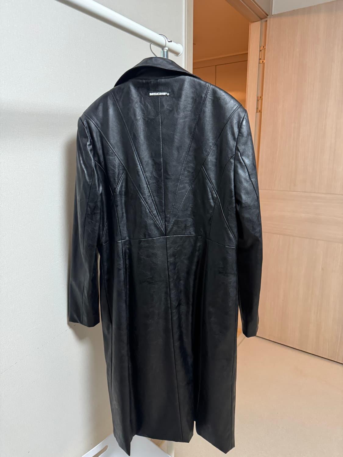 미스치프 에코 가죽코트 상품이미지2